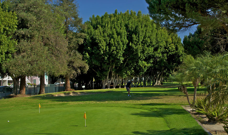Rancho Park 3 Par Golf Course L A City Golf Courses