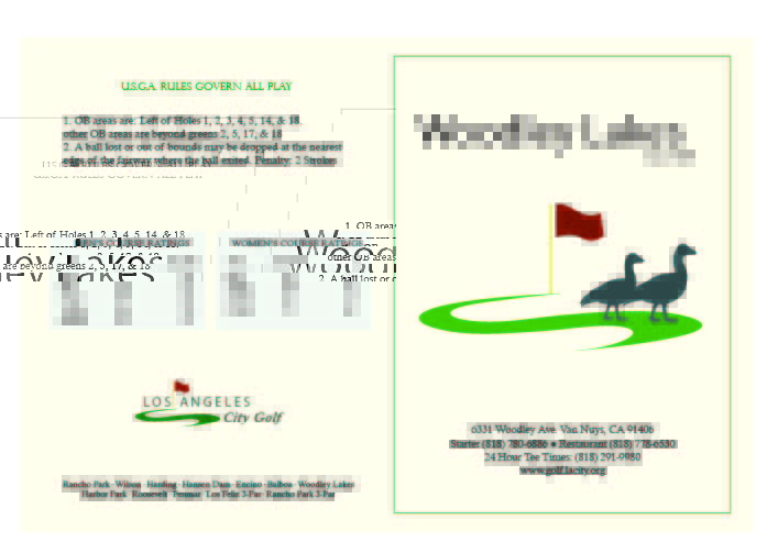 Woodley Lakes Golf Course L A City Golf Courses Woodley Lakes Golf Course L A City Golf Courses